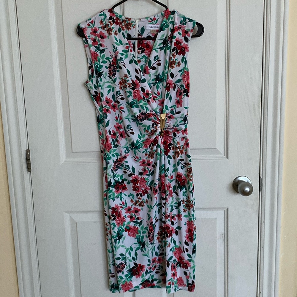 Calvin Klein floral dress